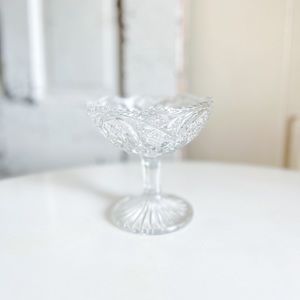 Vintage Crystal Candy Dish 🤍